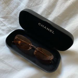 Chanel Rimless Sunglasses